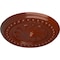 Ekena Millwork Foster Shell Ceiling Medallion (Fits Canopies up to 9 5/8"), Hand-Painted Firebrick, 15 3/4"OD x 2"P CM15FOFIF - alternate 4